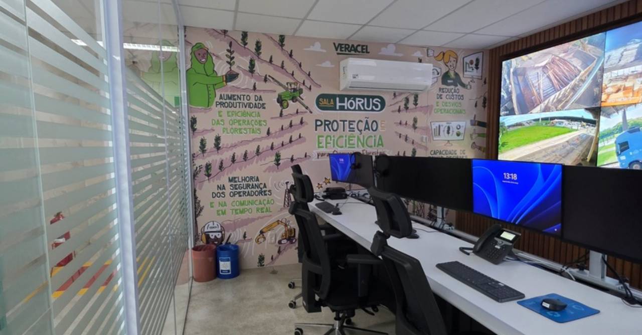 Veracel inaugura sala de controle digital e amplia eficiência nas operações florestais