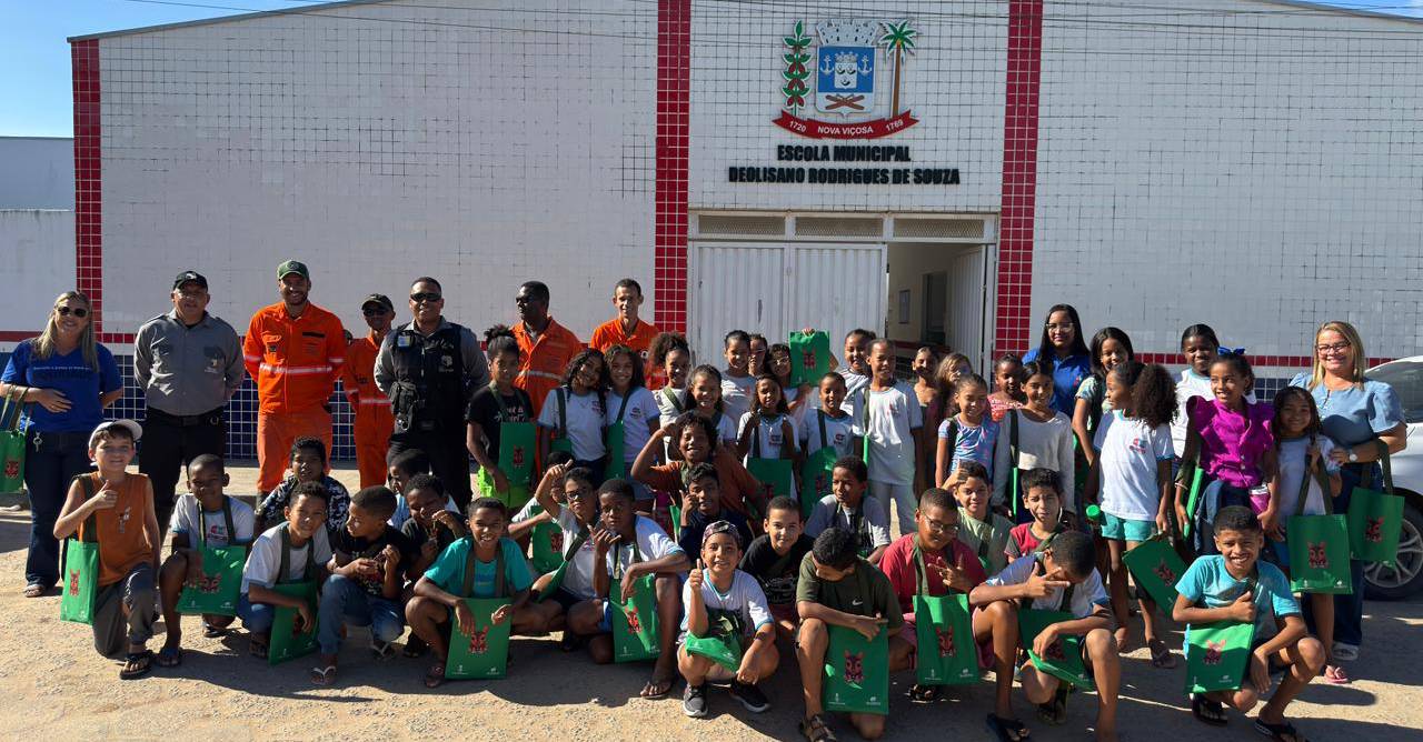 Programa da Suzano leva educação ambiental a escolas rurais no sul da Bahia