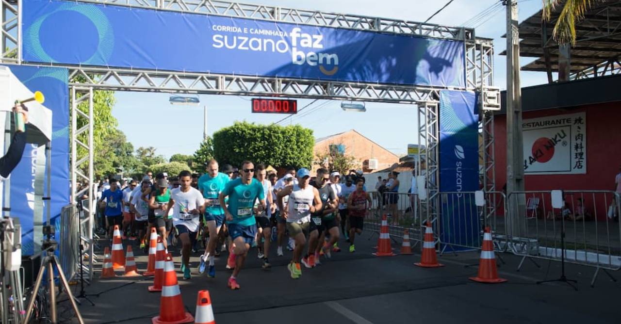 Suzano promove primeira edição interna da corrida Suzano Faz Bem em Três Lagoas (MS)